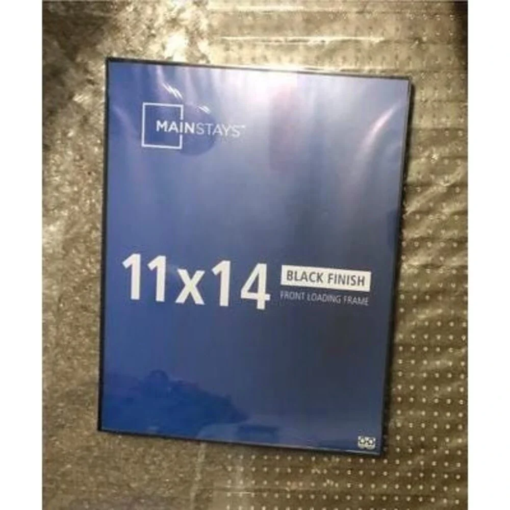 Mainstays 11x14 Front Loading Gallery Picture Frame - Black with Free Shipping